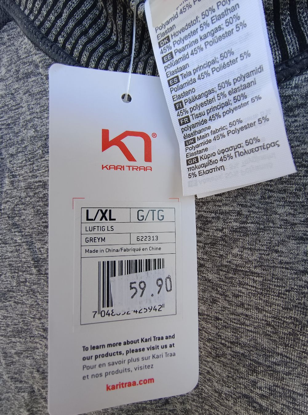 Autres dessous: Technical base layer Luftig Kari Traa L / XL pour running – Neuf avec emballage d'origine à Genève par Brachiopode 3