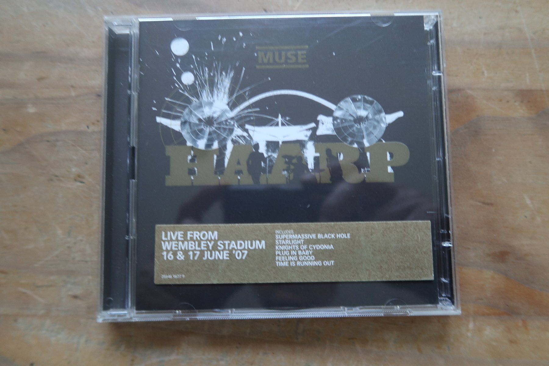 CD: MUSE - HAARP - LIVE FROM WEMBLEY STADIUM - CD + DVD – Usato da Basel venduto da Patiscat