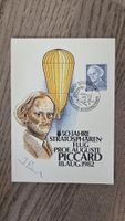 1982 50 Jahre Stratosphären-Flug mit  Piccard Unterschrift