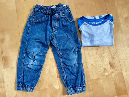 leichte Jeans Gr 98