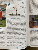 Fahrrad-Auszug für Heckgarage