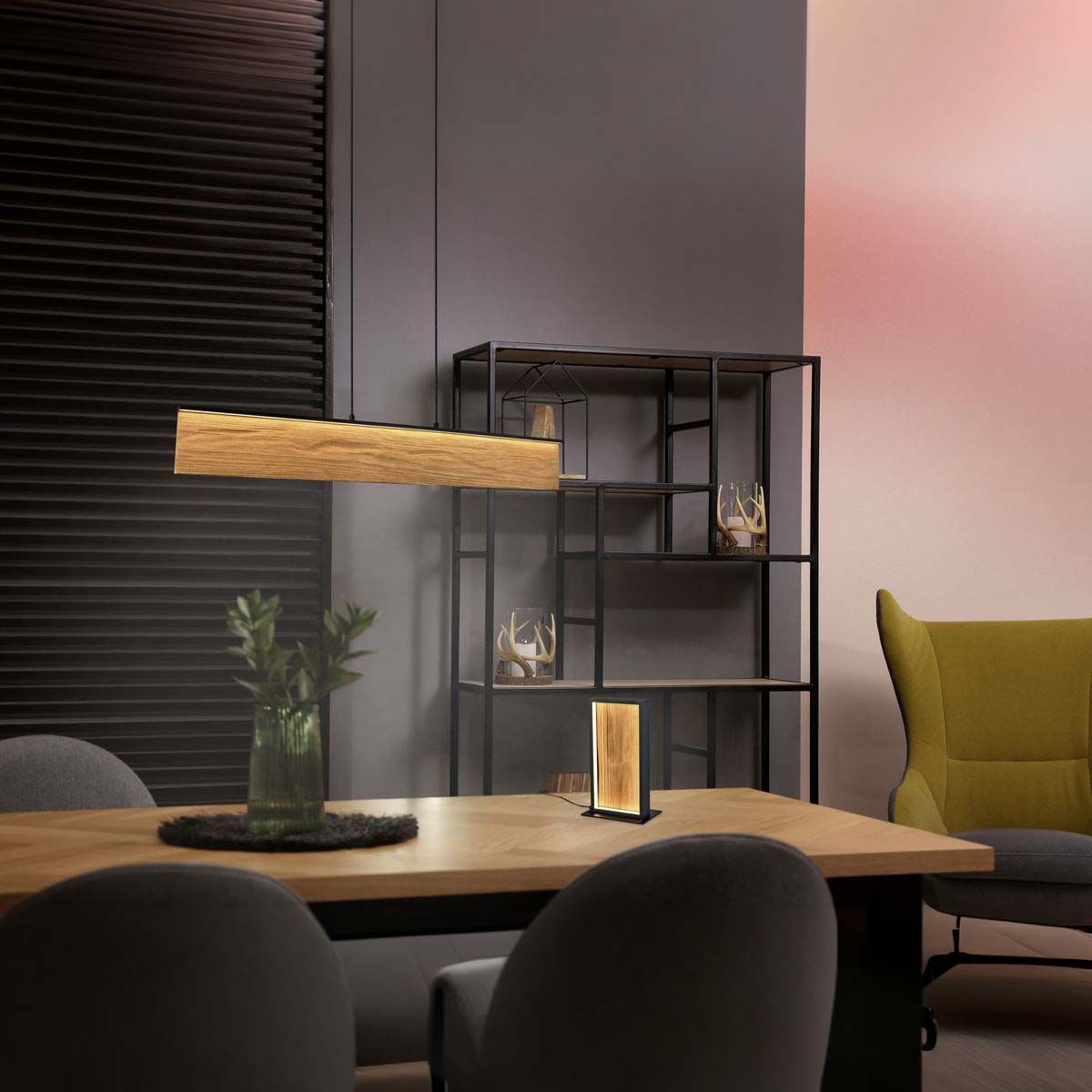 Lampade: LED Tischleuchte, Holz, 30 cm Höhe – Nuovo (secondo la descrizione) da Kreuzlingen venduto da Smart-Light 8