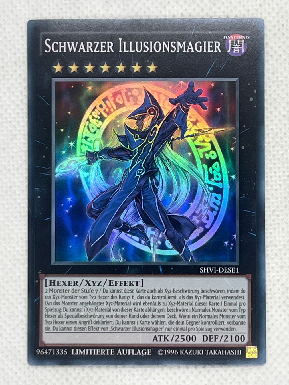 Yugioh Carte collezionabili: Schwarzer Illusionsmagier – Usato da Hinterkappelen venduto da Kim1992 1