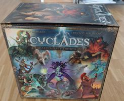 Cyclades Legendary Edition Board Game Kickstarter Miniatures