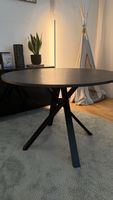 MARIEDAMM Tisch marmoriert schwarz 105 cm gebraucht