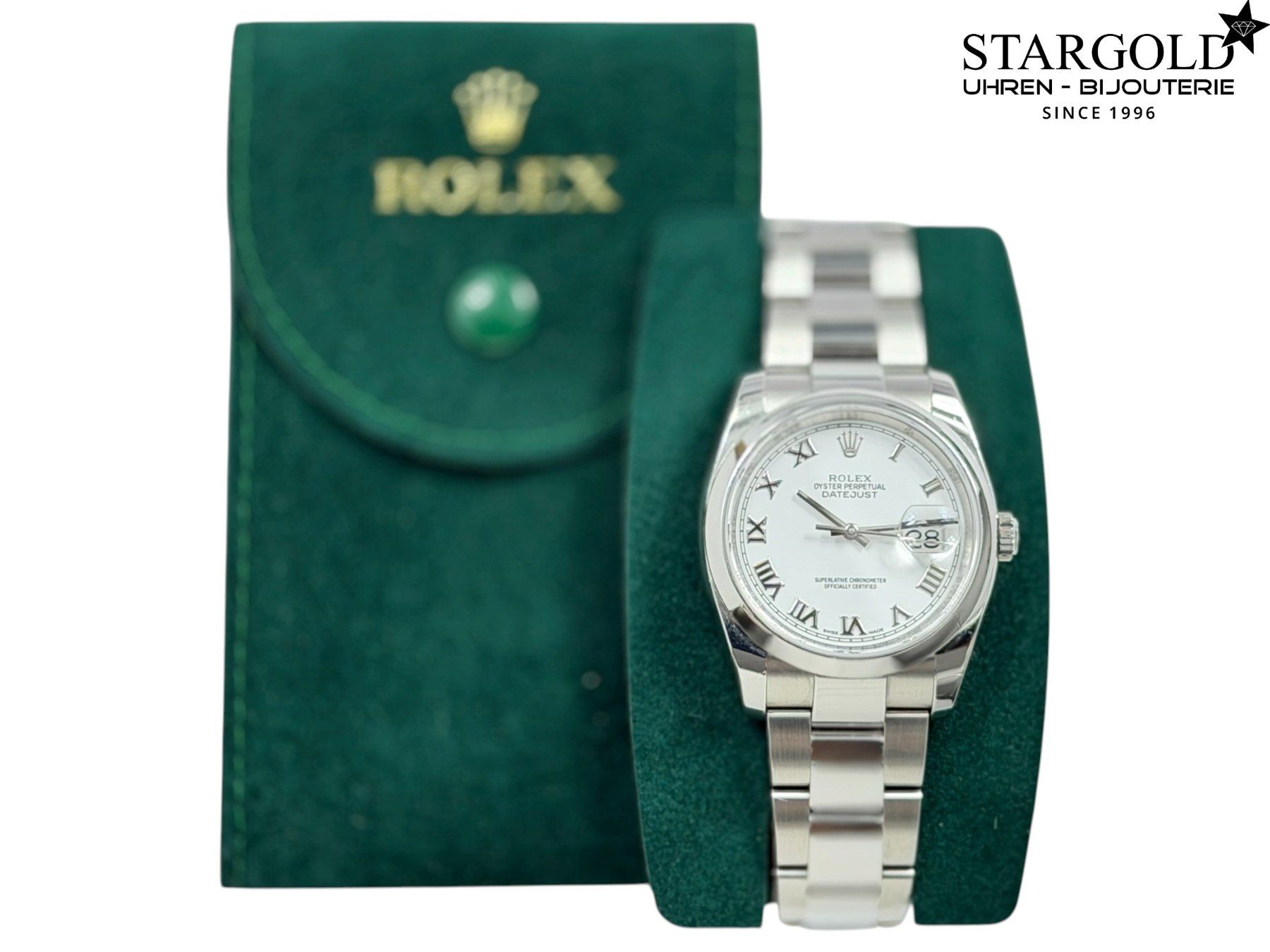 Rolex Montres: Rolex Datejust 36 - 116200 – D'occasion à Zürich par Stargold-Uhren 1