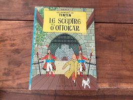 Tintin, le sceptre d'Ottokar, édition 1966 Casterman