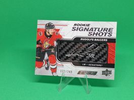 Rudolfs Balcers Blade Breakers Auto Rookie ZSC Senators /249
