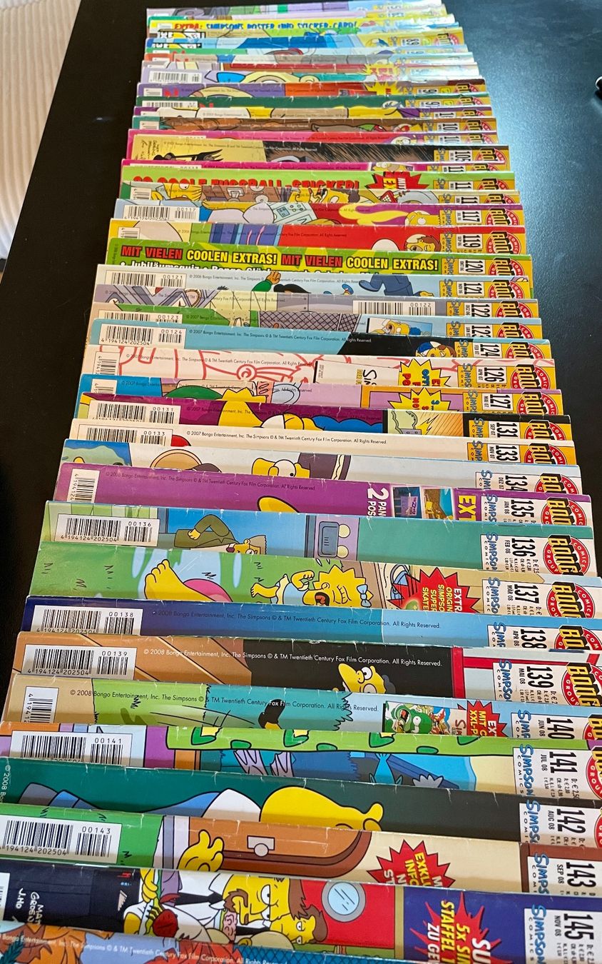 Comics: Simpsons Comics Sammlung 41 Stück! – Gebraucht aus Rämismühle von Nozebra 1