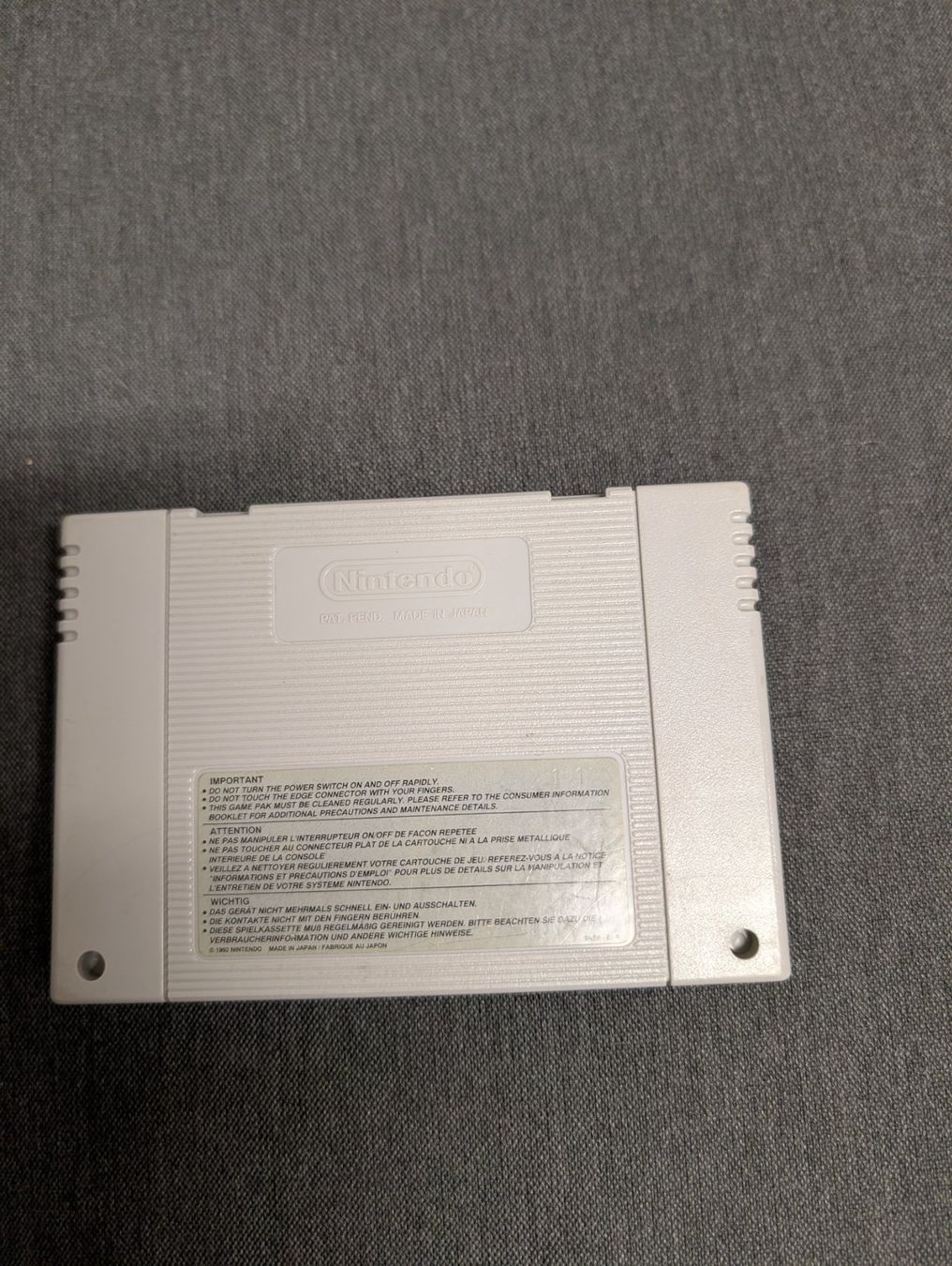 Nintendo Giochi: Castlevania Vampire's Kiss Super Nintendo – Usato da Giubiasco venduto da Ticinerd 1