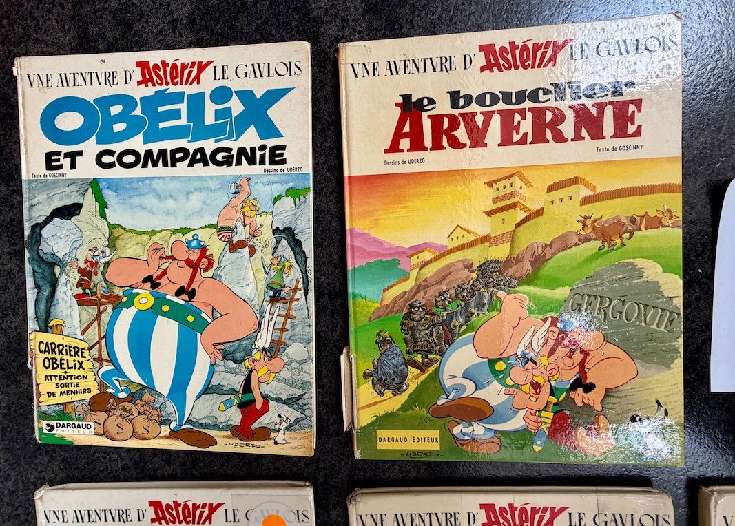 Fumetti: BD Lot N° 8 5x ASTERIX – Usato da Châtillon JU venduto da laoo 1