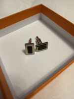 Gemelli eleganti argento e onice, perfetti per l'estate! 55c