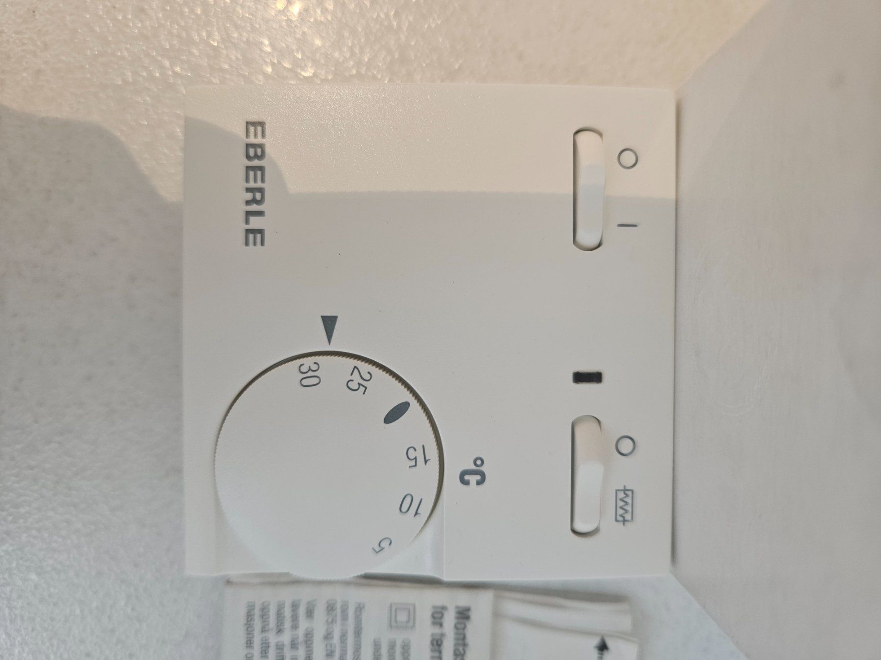 Interruttori: Raumthermostat - Eberle RTR-E 6181 – Nuovo e nell'imballaggio originale da Oftringen venduto da Mrg3 1