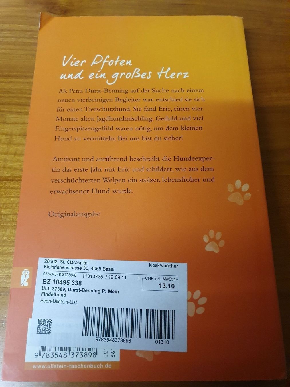 Libri: Petra Durst- Benning - Mein Findelhund – Usato da Oberdorf BL venduto da BaldenEagle 1