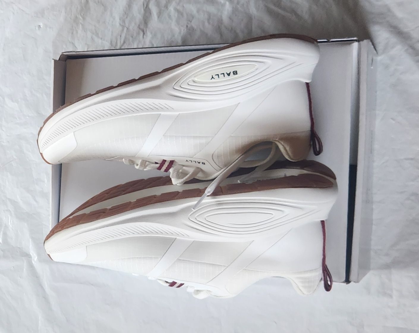 Bally Scarpe da uomo: Bally Running-Tec BALLYRED/OPTICALWH 43 Neu  – Nuovo (secondo la descrizione) da Niedergösgen venduto da Eva2410 5