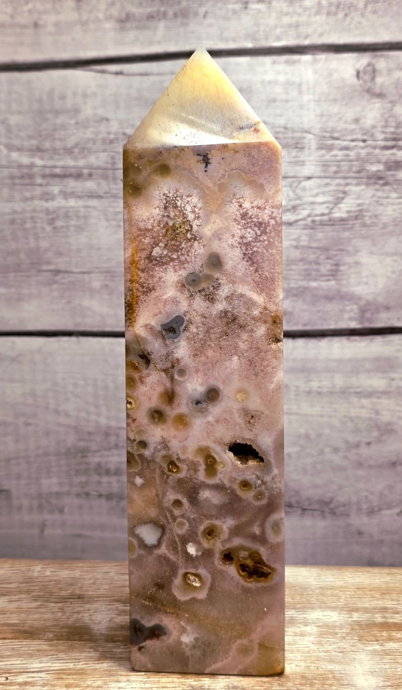 Minerali & Pietre curative: Pink Amethyst Obelisk 880g – Nuovo e nell'imballaggio originale da Matzingen venduto da Shay_Crystalz 2