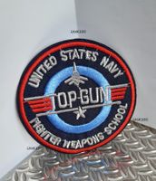 NEUER TOP GUN Fliegerschule Patch Badge