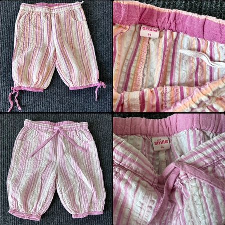 TOP 🩷 Gr 86 Set 2 Hosen Sommerhosen