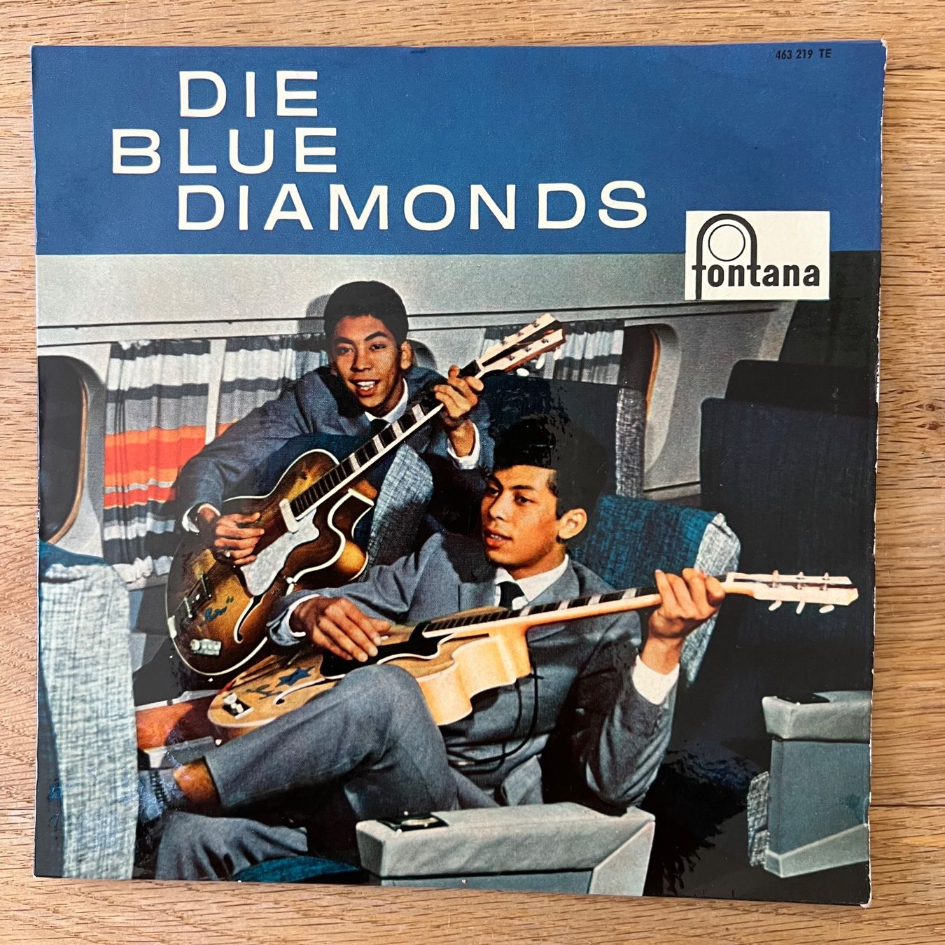 Schallplatten: Blue Diamonds - Same / 1. D-Press. 1961 - 4-Track EP – Gebraucht aus Gais von soundcave57