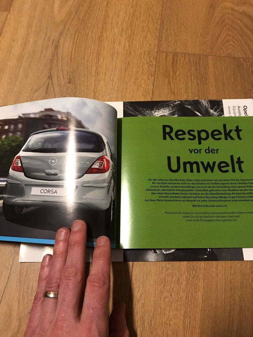 Opel Documenti: Opel Corsa Prospekt – Nuovo (secondo la descrizione) da Freienstein venduto da Golfbueb 2