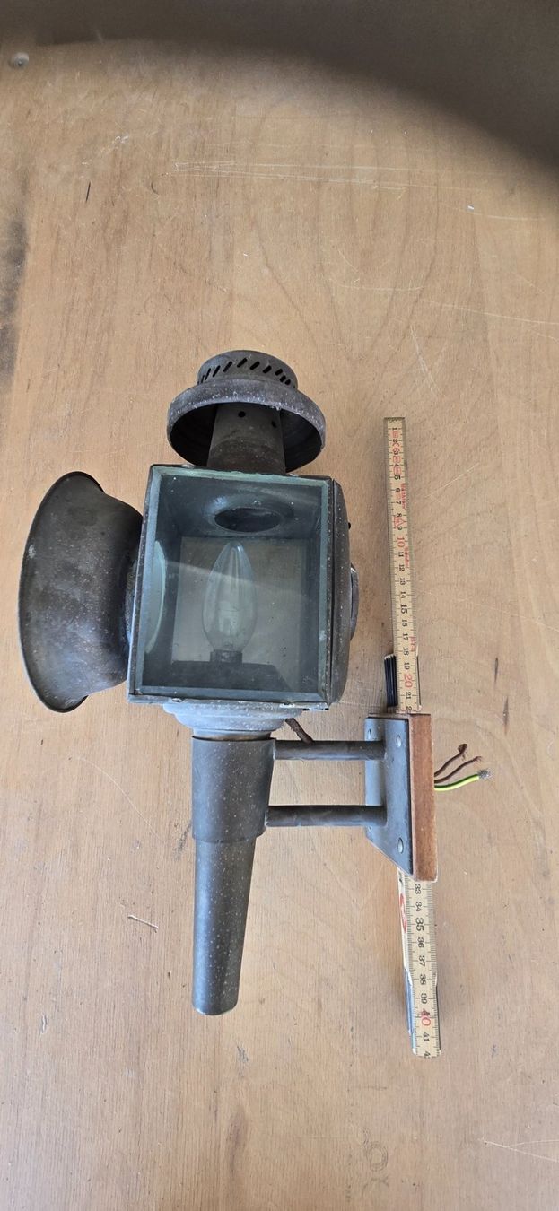 SBB/CFF/FFS Lampade: Lampe aus Kupfer – Usato da Gansingen venduto da MUK08