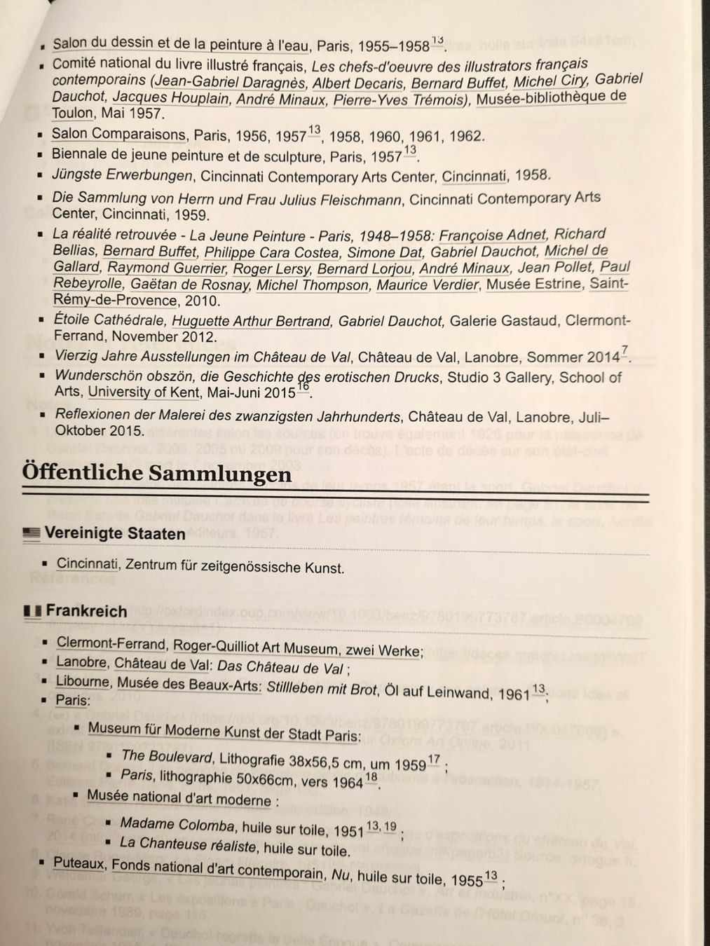 Dipinti: Grossartiges Gemälde von Gabriel Dauchot 1927 – Usato da Rotkreuz venduto da Dobermann5 9