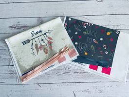 2 Kits Pochettes/Trousses à coudre