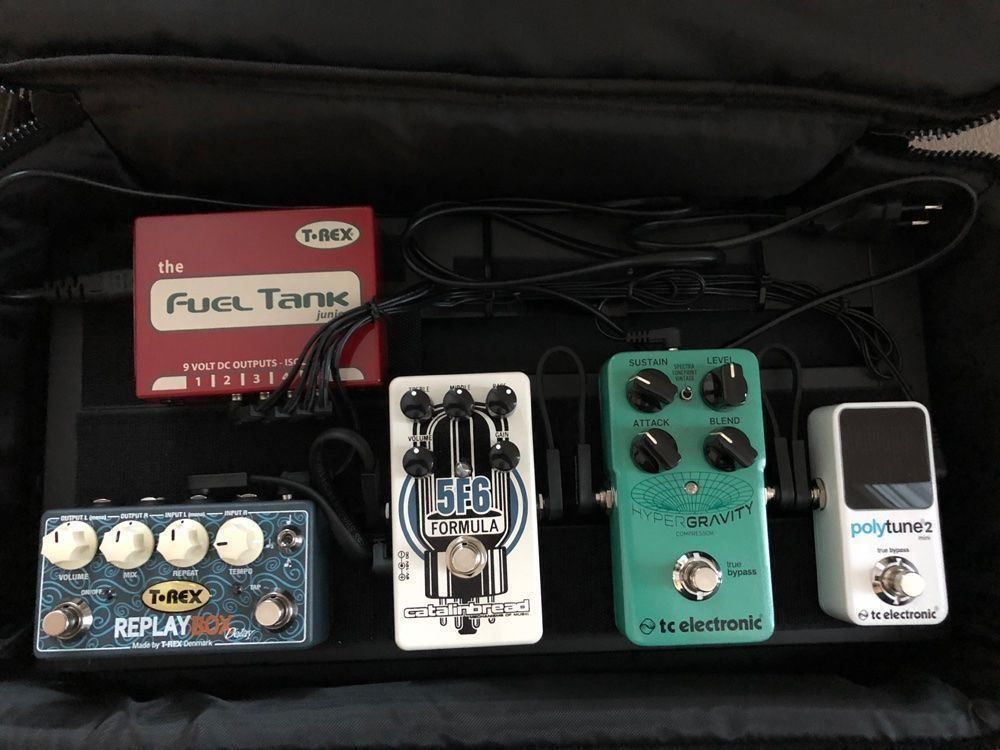 Gitarren Pedalboard Metall - Kompaktes Effektpedal-Board Für Musiker
