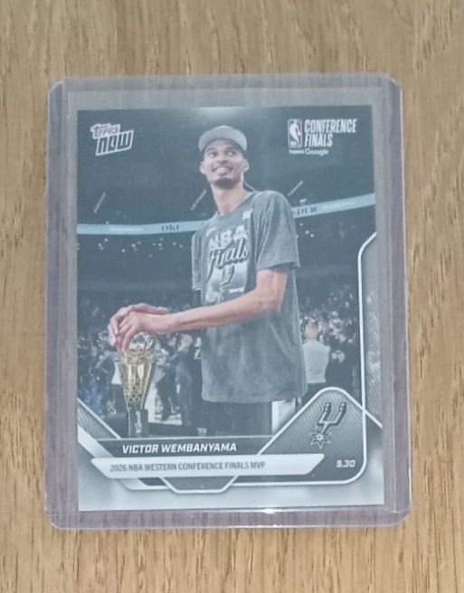 Cartoline: Víctor Wembanyama Topps Now NBA card – Nuovo (secondo la descrizione) da Vallorbe venduto da ant_75wx