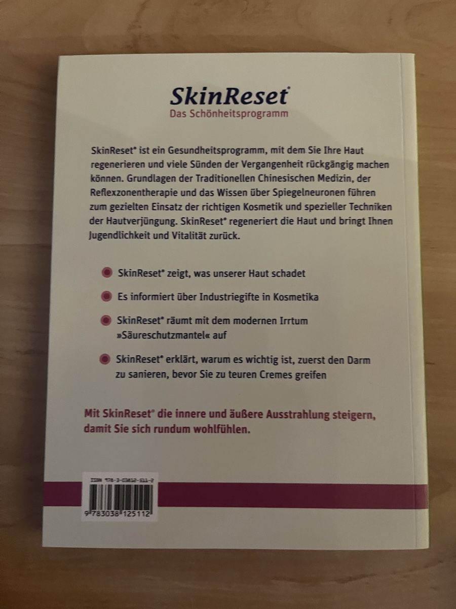Libri: Skin Reset Buch – Usato da Burgdorf venduto da Calvia 1
