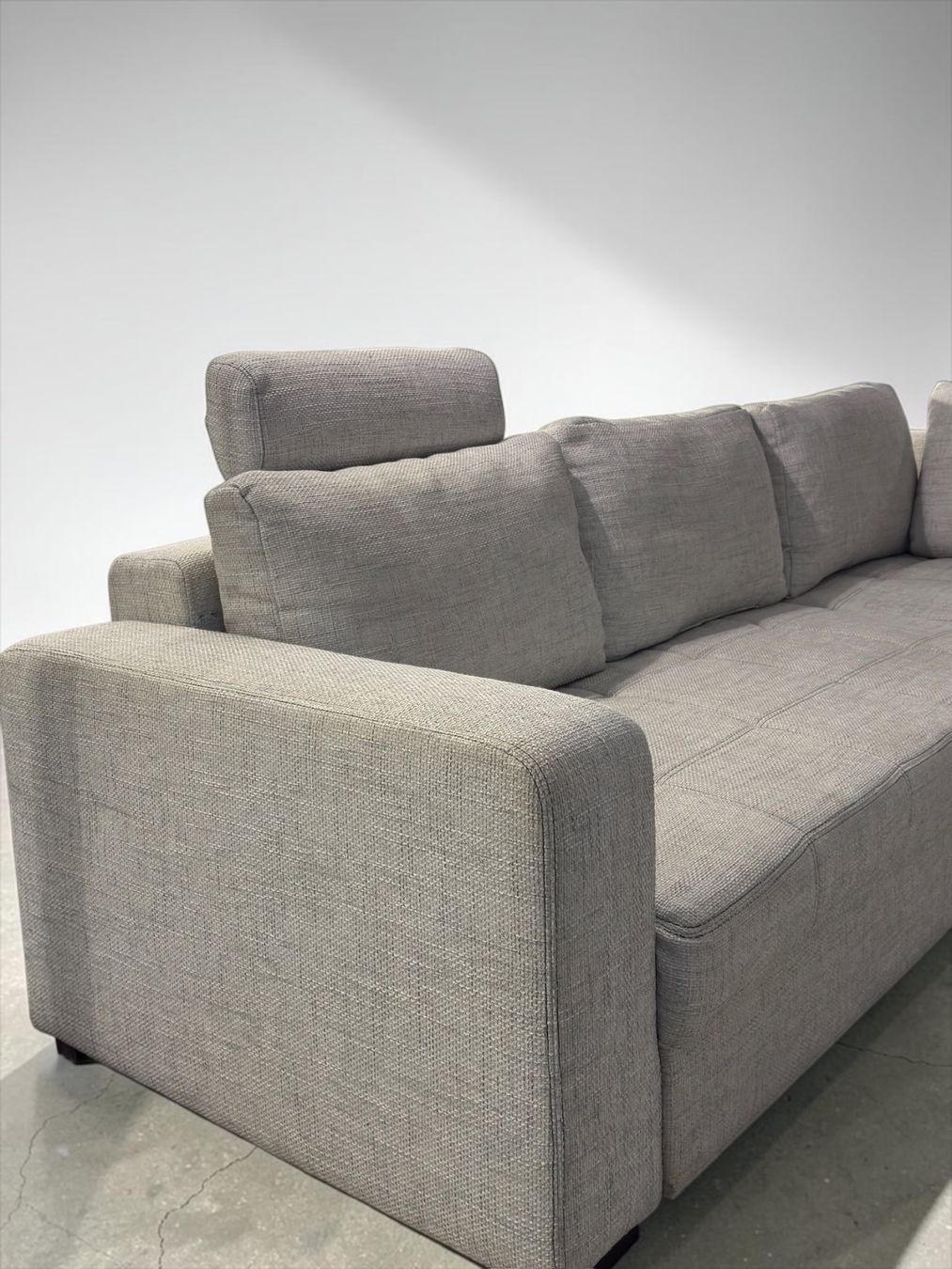 Sofas: Ecksofa Hellgrau mit BettFunktion – Gebraucht aus Fehraltorf von Sofalab.swiss 5