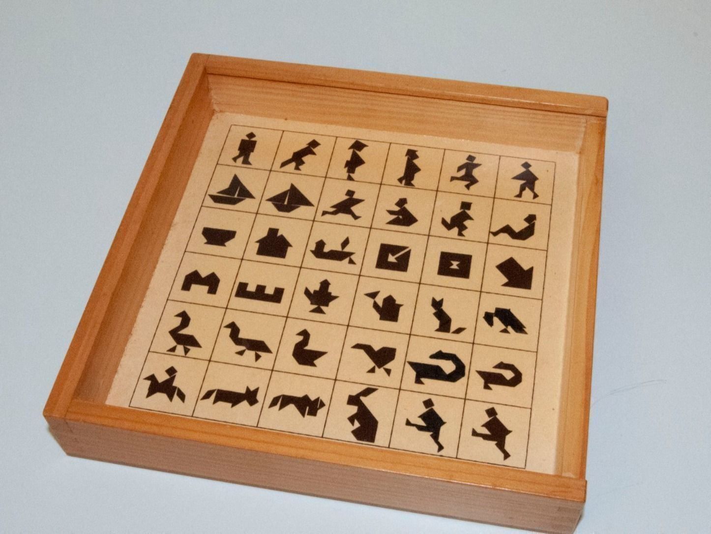 Giochi: Tangram; schöne Arbeit von St. Markus VS – Usato da Zollikofen venduto da pico27 3