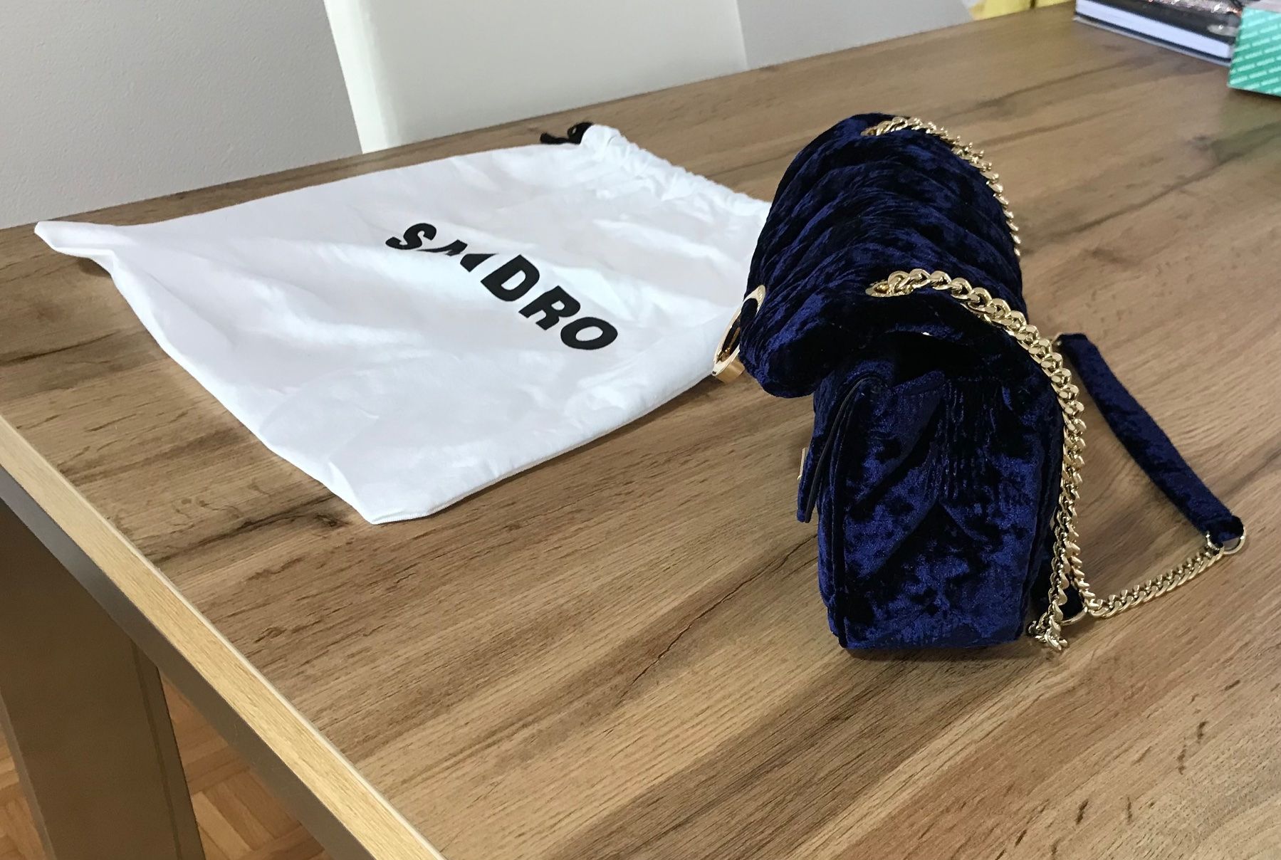 Sandro Borse da donna: Edle Handtasche -Sandro, königsblau, Neu – Nuovo (secondo la descrizione) da Buchs ZH venduto da baagii 4