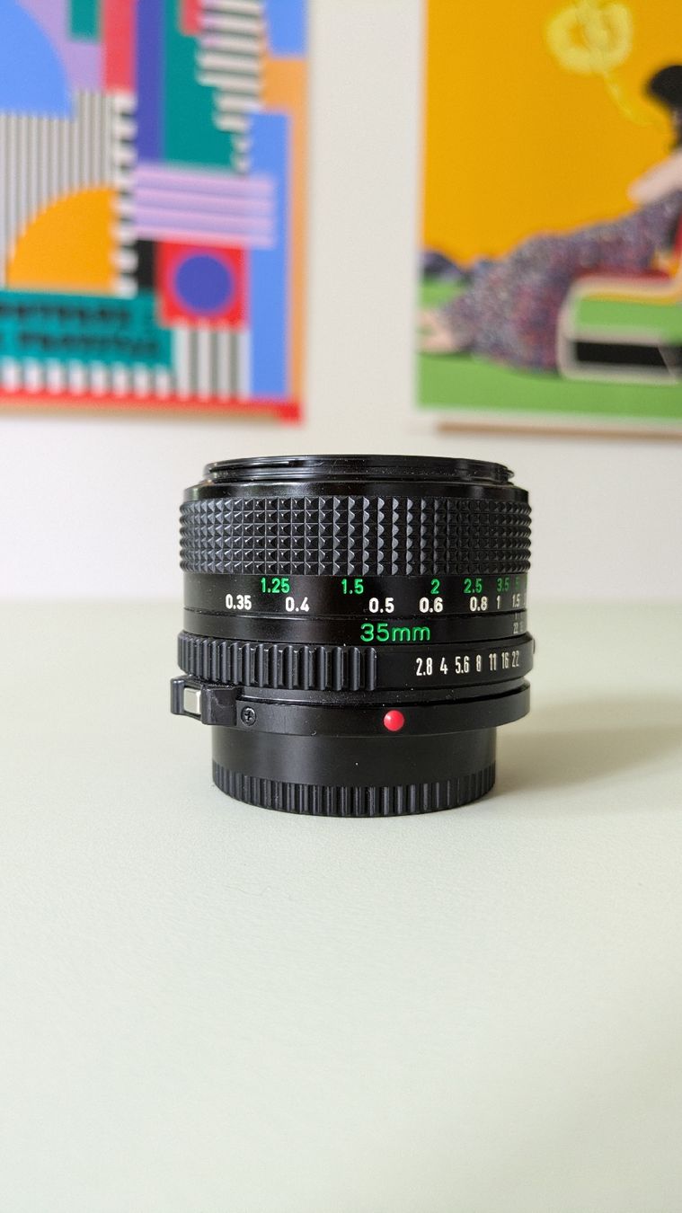 Canon Obiettivi: Canon FD 35mm f/2.8 – Usato da Zürich venduto da man_pkw6