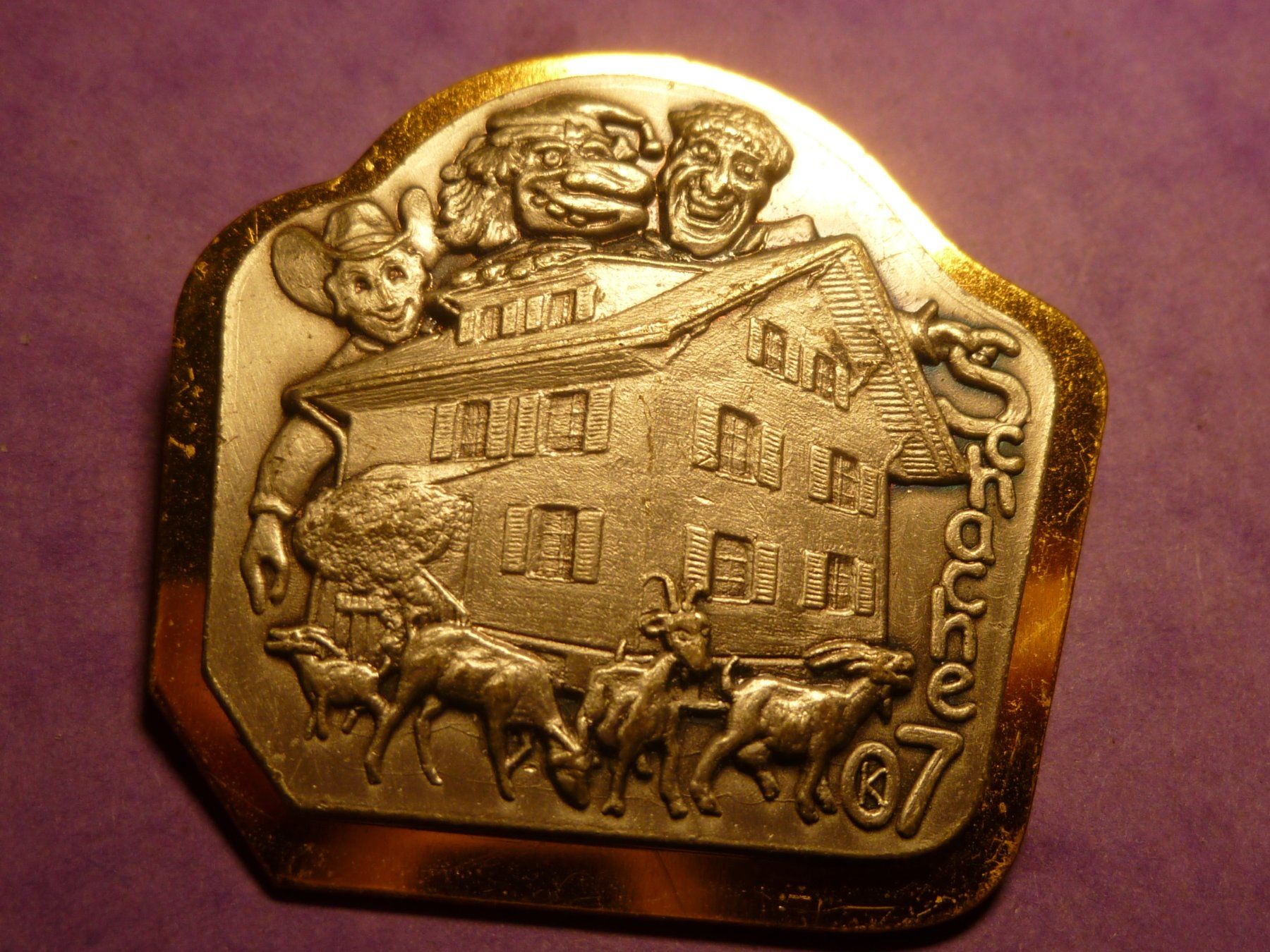 Placchette & Badge: SCHACHE 2007 GOLD – Usato da Ried (Muotathal) venduto da Mandarin02