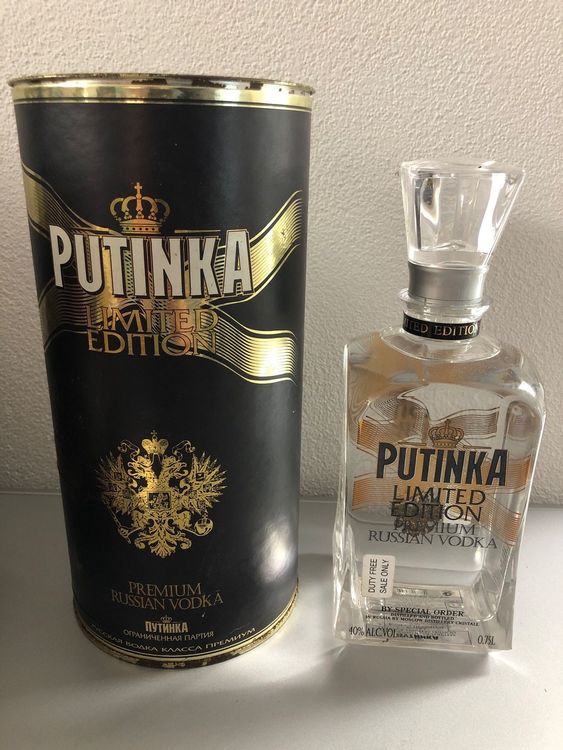 VODKA Putinka Limited Edition, 40, 75cl ab 1 Franken !! Kaufen auf