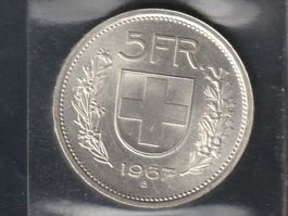 5 Franken 1967