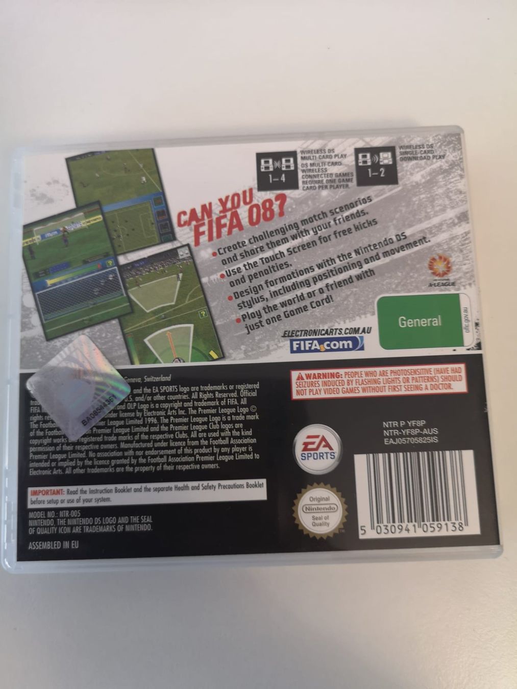 Giochi: Fifa 08 (Nintendo DS) – Usato da Herisau venduto da Seyashop_2 2