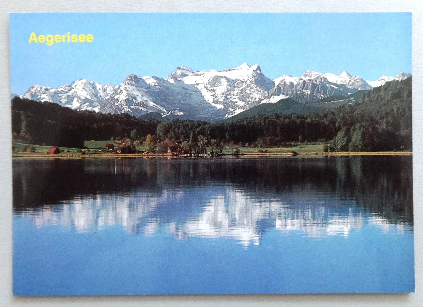 Cartoline postali: Am Aegerisee – Usato da Fétigny venduto da Billy2miny