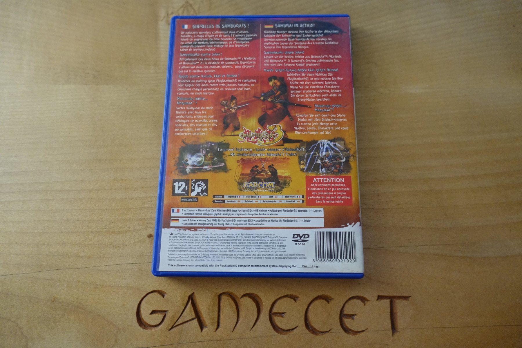 Sony Giochi: Onimusha Blade Warriors – Usato da Steinach venduto da Gamecet 3