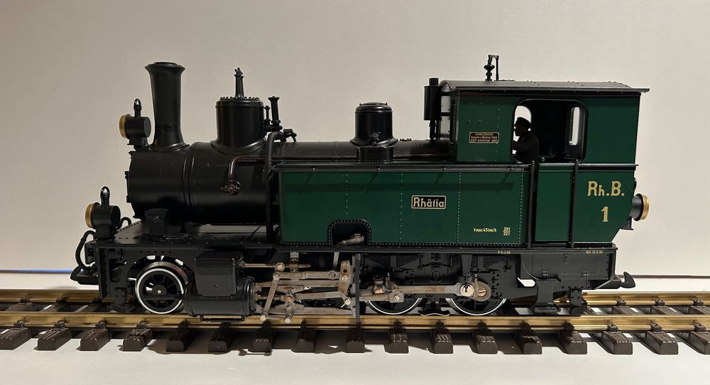 LGB 20273 - Swiss Steam Locomotive LD 1 Rhätia of the RhB (Sound