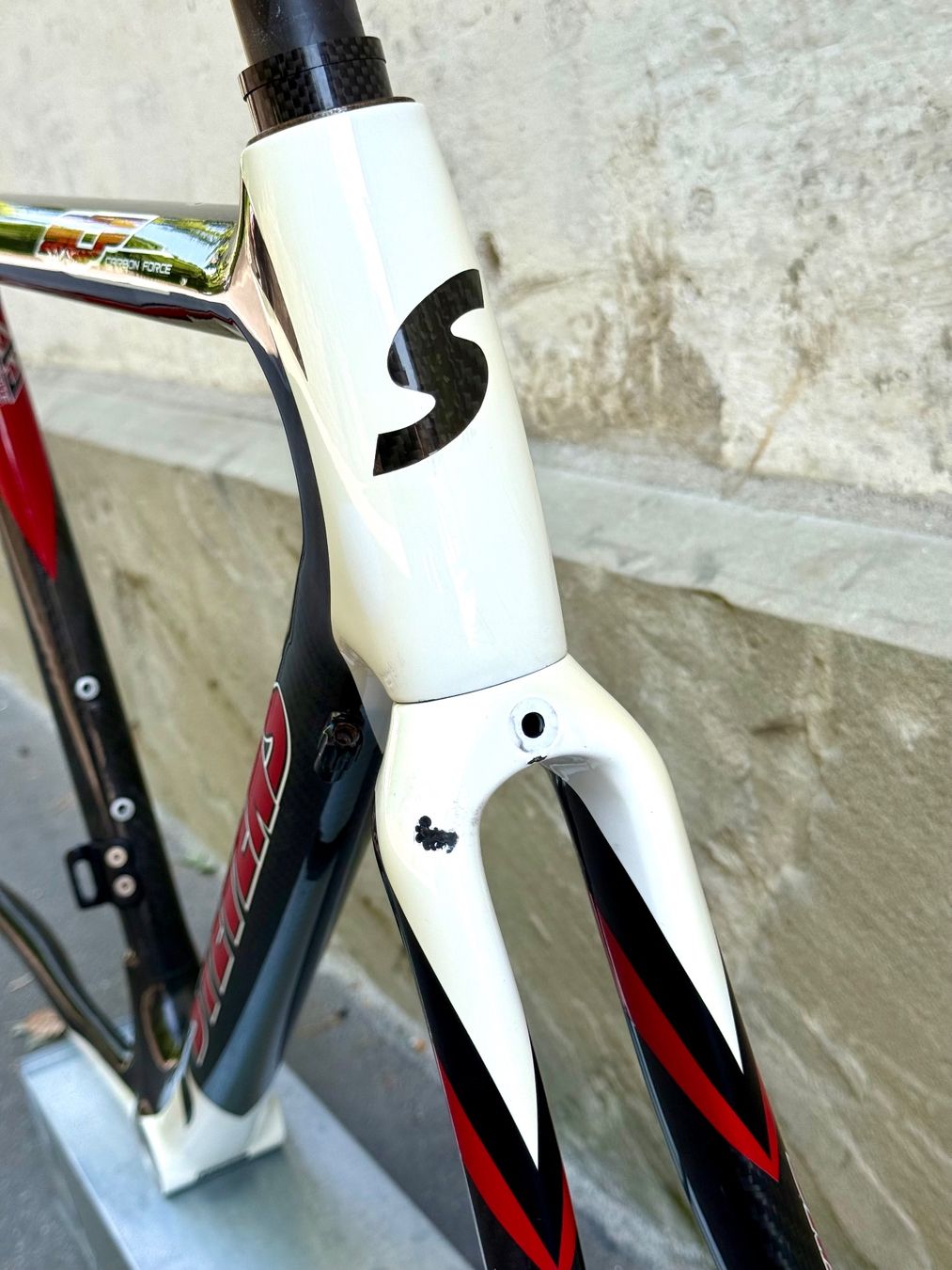 BMC Pezzi di ricambio: STEVENS SCF CARBON FORCE Frameset Rahmen 54 TOPZUSTAND 2605 – Usato da Luzern venduto da bikeandbeltcom 2