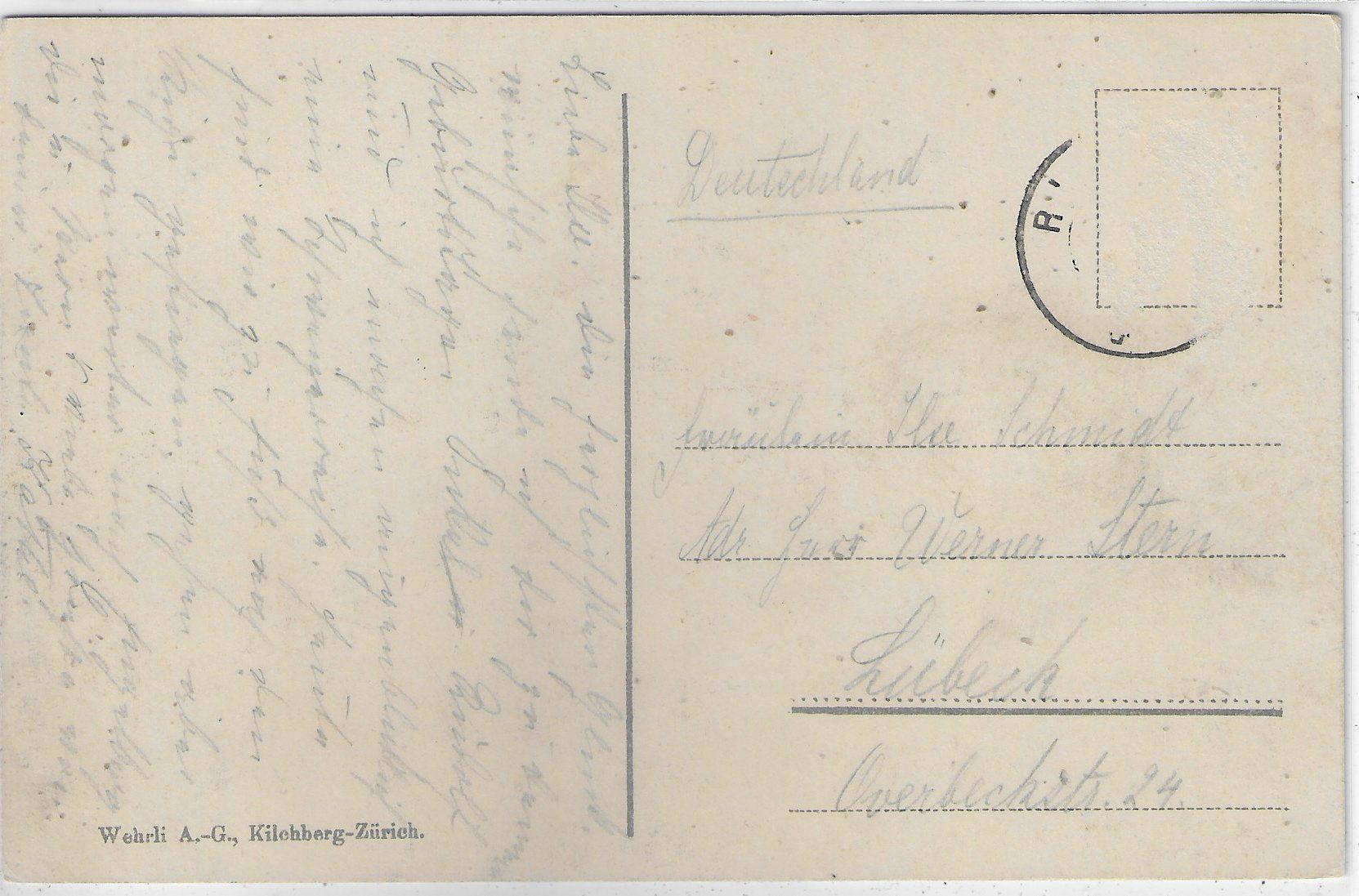 Cartoline postali: Zugersee - mit Zug - Litho – Usato da Ettingen venduto da Kartenplanet 1