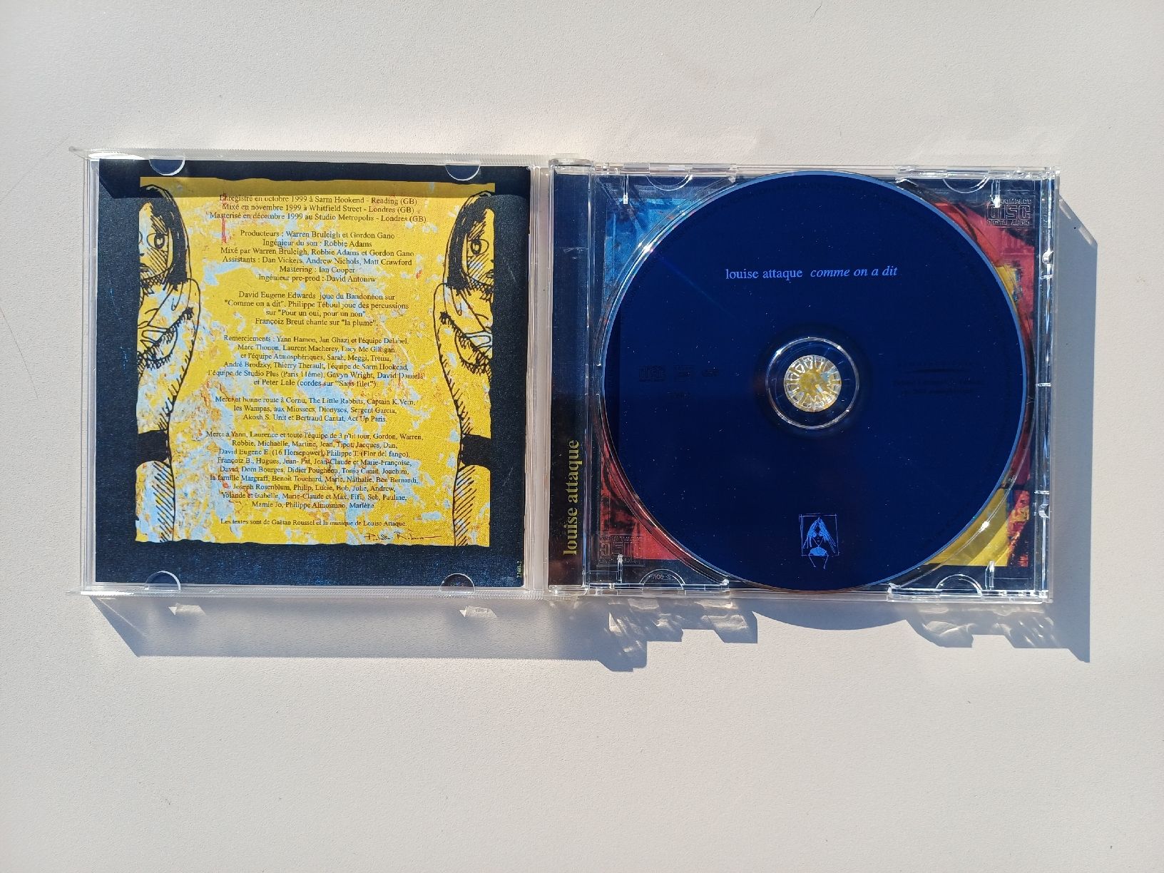 CD: Louise Attaque "Comme on a dit" CD – Usato da Begnins venduto da Drastic-Sound 2