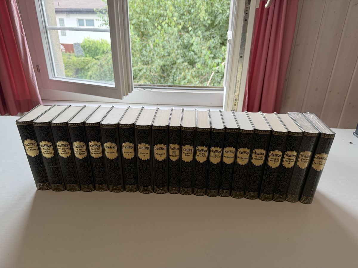 Bücher: Karl May Bände 1-20 – Neu (gemäss Beschreibung) aus Dänikon ZH von pingu9797