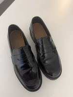 Black Patent Loafers Size 39 H&M good condition