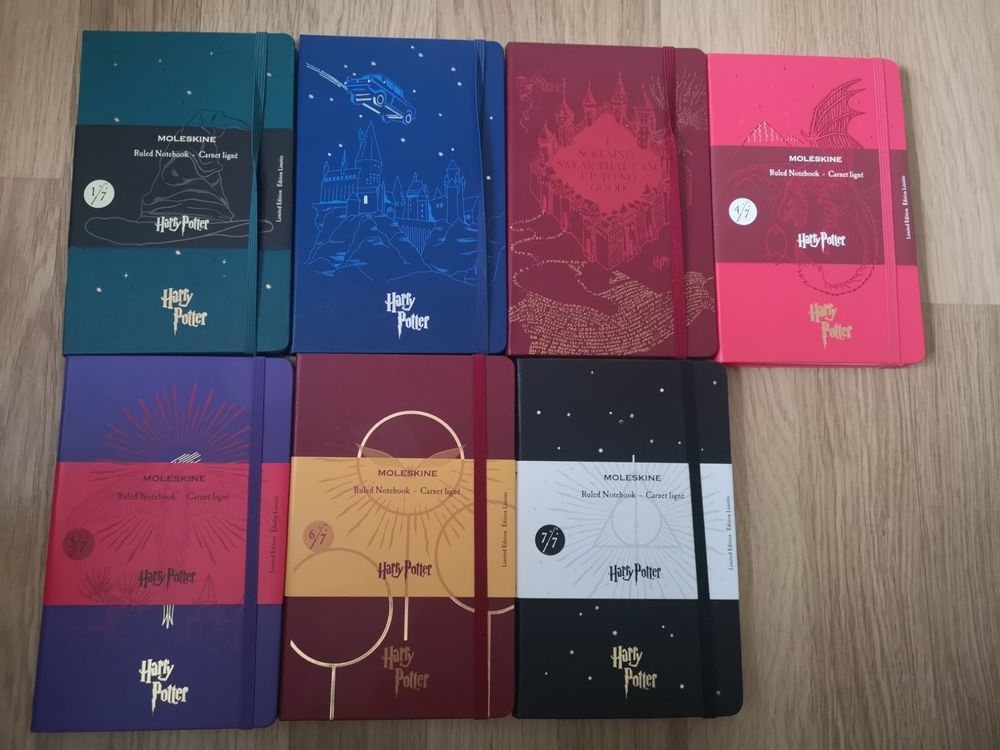 7 Harry Potter Moleskine Notizbücher Kaufen auf Ricardo