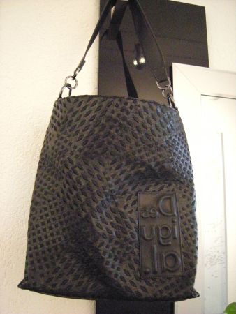 Spezielle Desigual Tasche Umhängetasche 32x28x15 schwarz
