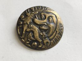 Fasnachts Plakette 1956 Luzern Luzerner
