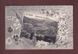 ST. GALLEN - Westquartier - 1907
